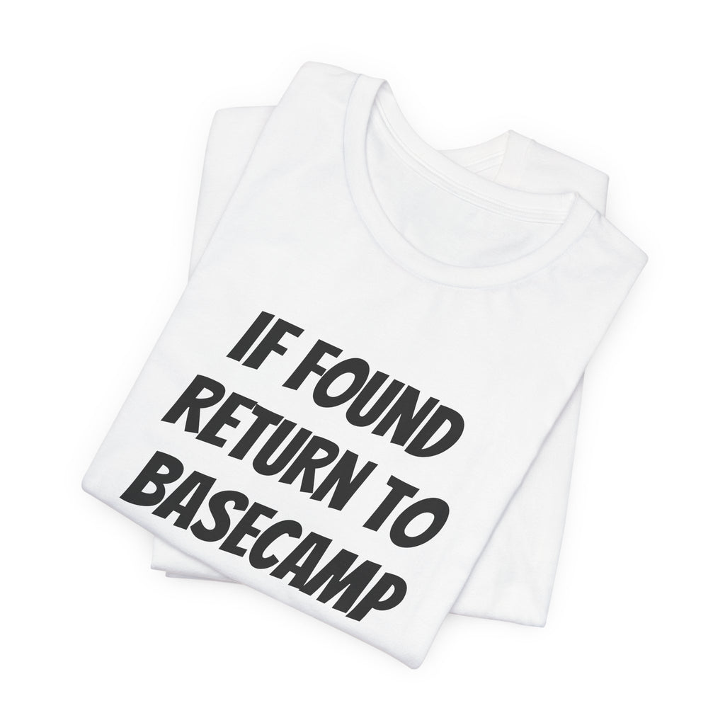 IF FOUND RETURN TO BASECAMP