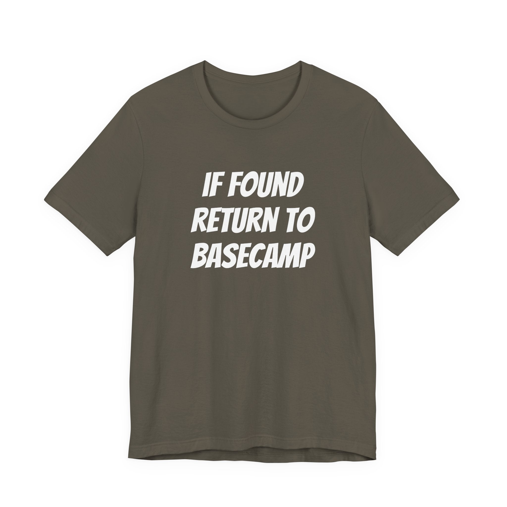 IF FOUND RETURN TO BASECAMP