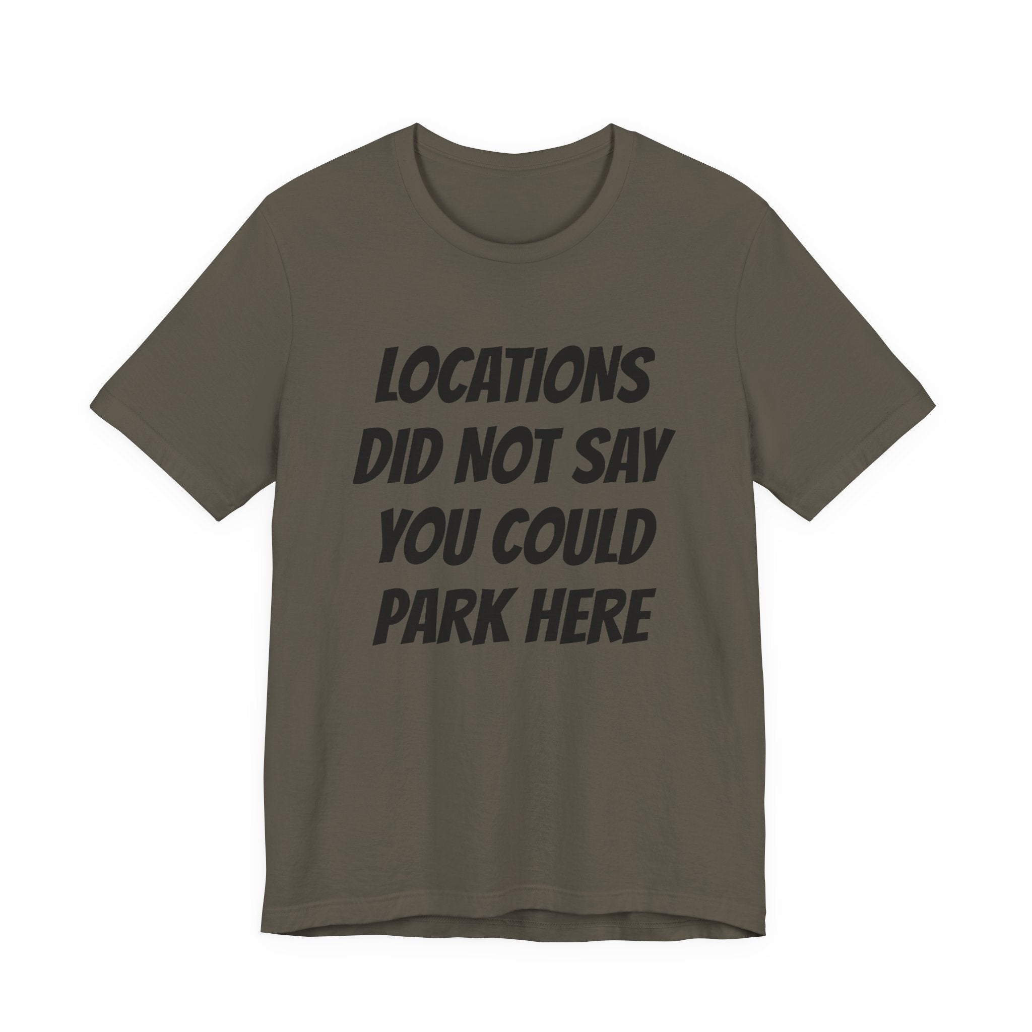 Locations did not say you could park here