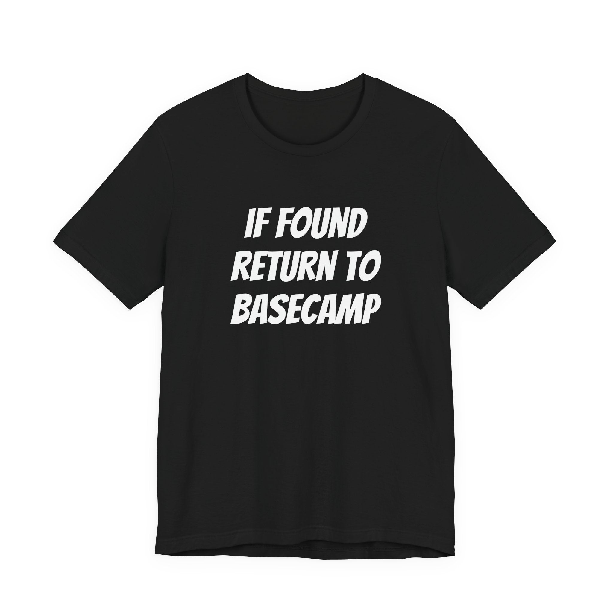 IF FOUND RETURN TO BASECAMP