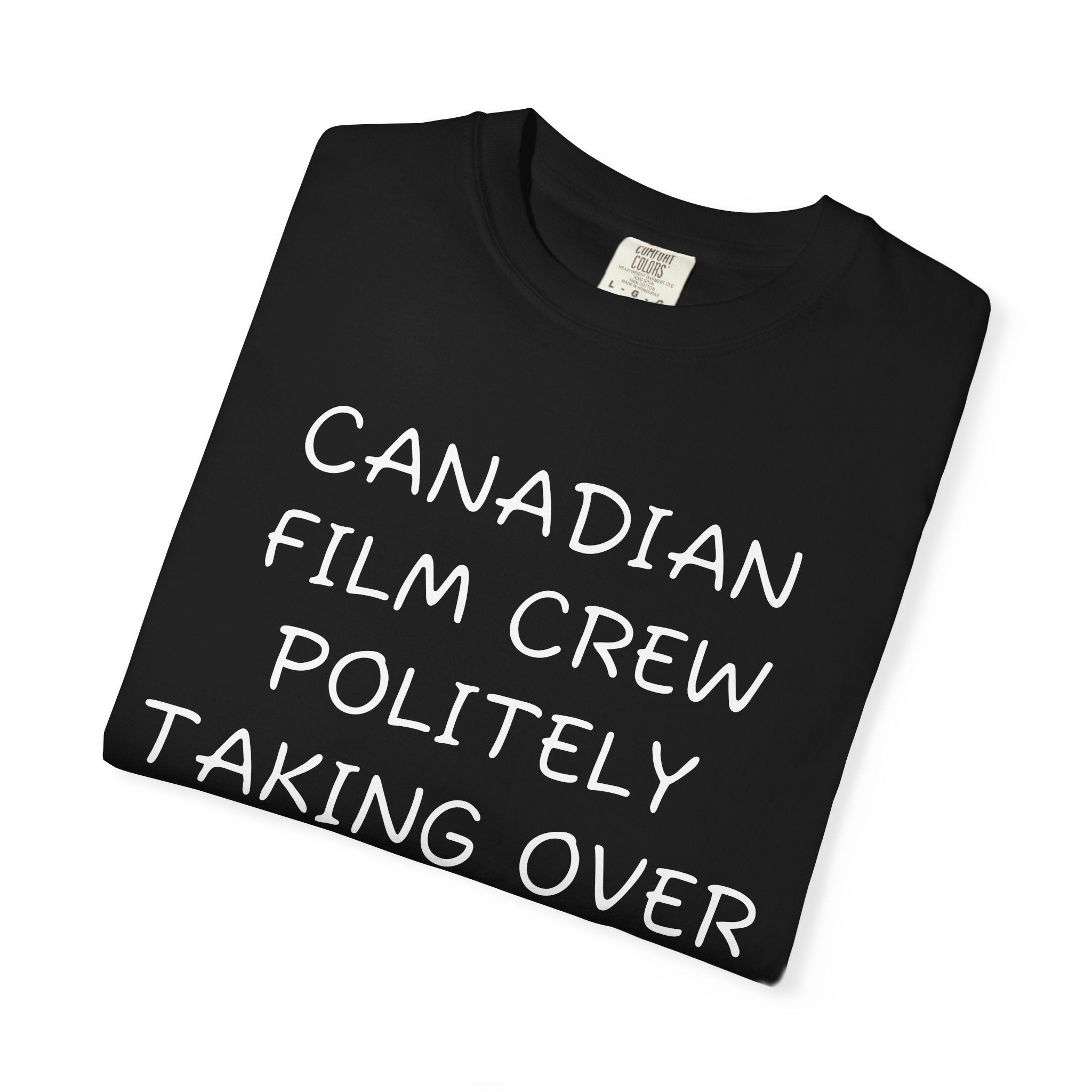 Canadian film crew politely taking over your street ￼