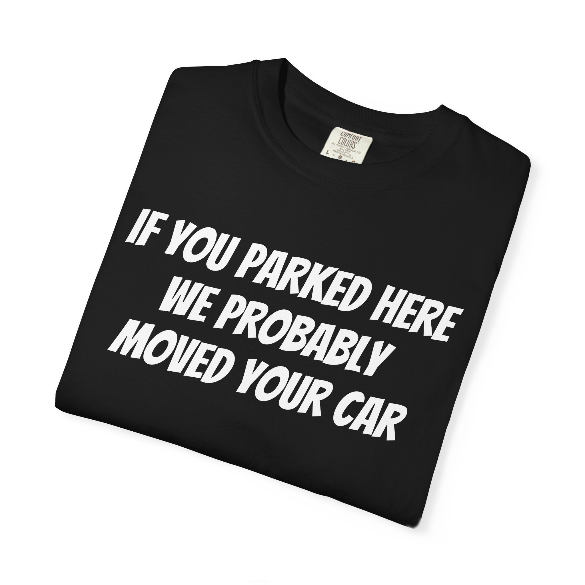 If you parked here, we probably moved your car