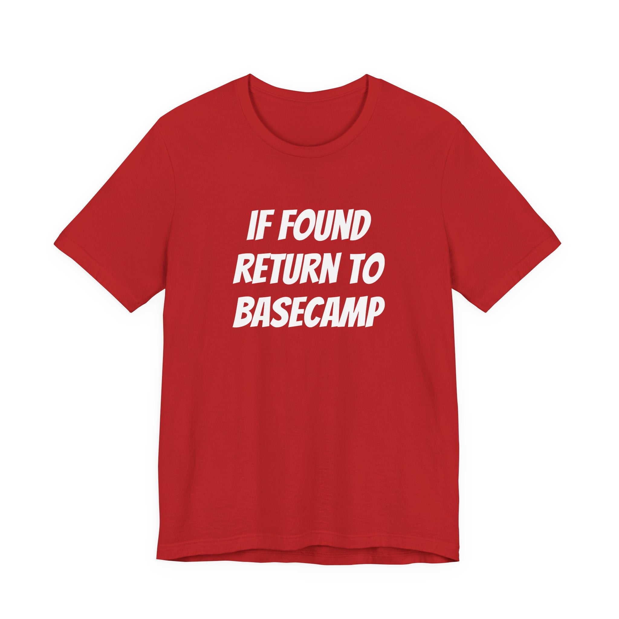 IF FOUND RETURN TO BASECAMP