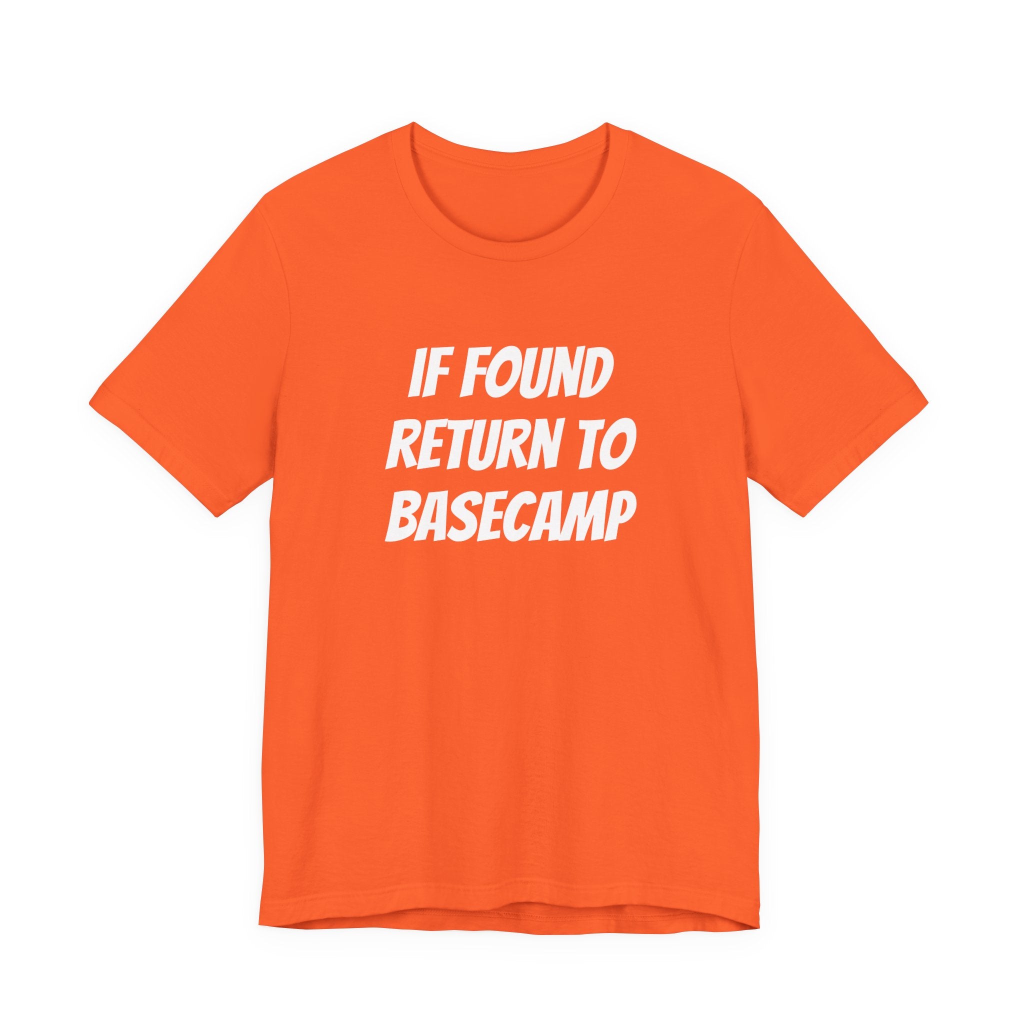 IF FOUND RETURN TO BASECAMP